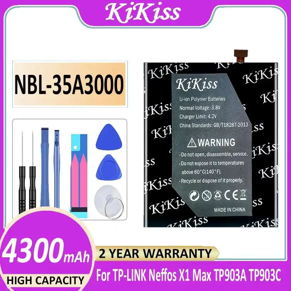 Nbl-35A3000 Reliable Power High-Efficiency 4300Mah For TP-Link Neffos X1max TP903A TP903C Mobile Phone Battery
Nbl-35A3000 Reliable Power High-Efficiency 4300Mah For TP-Link Neffos X1max TP903A TP903C Mobile Phone Battery