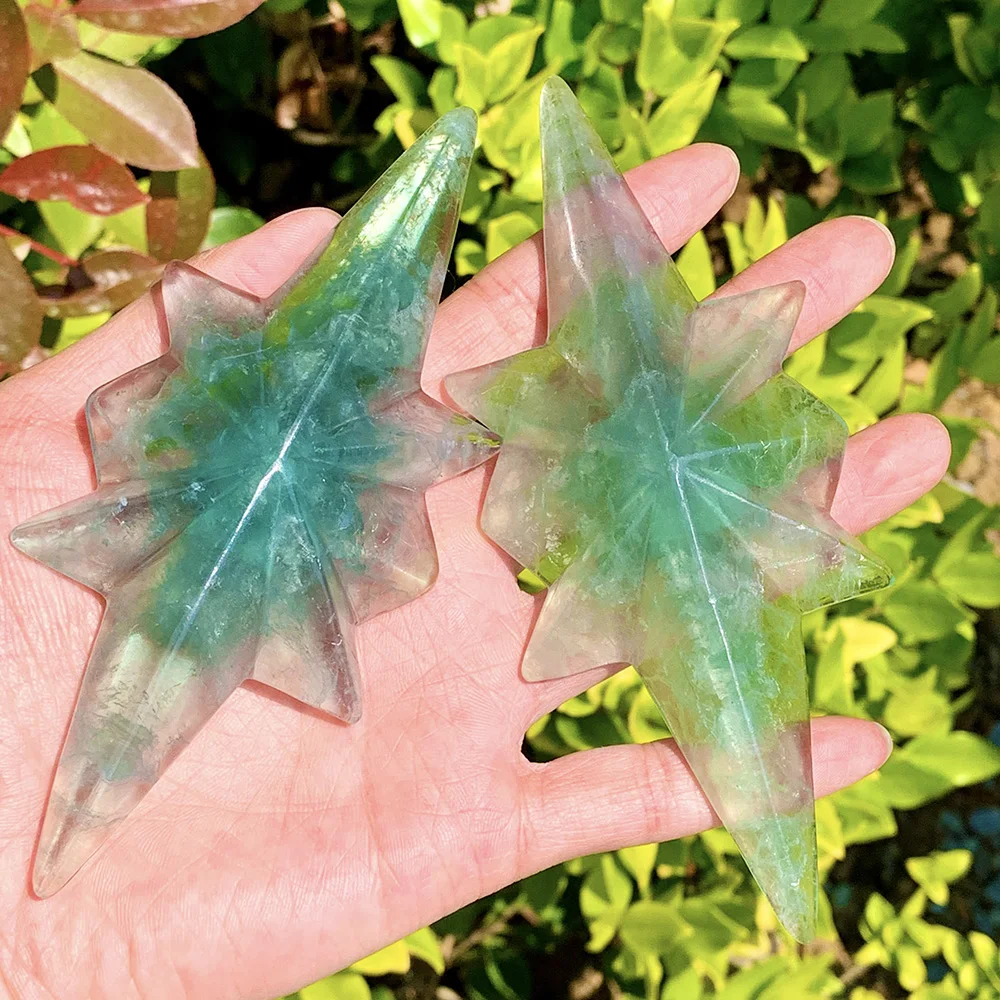 1Pc Natural Mineral Crystal Quartz Green Fluorite North Star Carving Hand Polishing and Polishing Unique Home Decoration Collect
1Pc Natural Mineral Crystal Quartz Green Fluorite North Star Carving Hand Polishing and Polishing Unique Home Decoration Collect