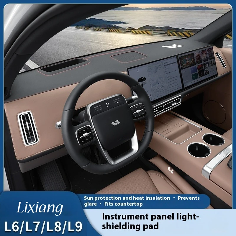 Fit For Li L6 L7 L8 L9 LIXIANG Instrument Panel Sun Shade Mat Central Control Sun Protection Shield Pad Auto Interior Decoration
Fit For Li L6 L7 L8 L9 LIXIANG Instrument Panel Sun Shade Mat Central Control Sun Protection Shield Pad Auto Interior Decoration