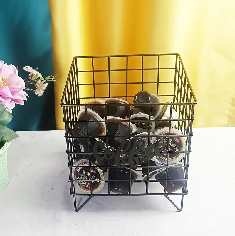 Coffee Pod Holder Iron Metal Cup Shaped Coffee Capsule Storage Basket Organizer for Storing Stainless Mental Coffee Rack
Coffee Pod Holder Iron Metal Cup Shaped Coffee Capsule Storage Basket Organizer for Storing Stainless Mental Coffee Rack