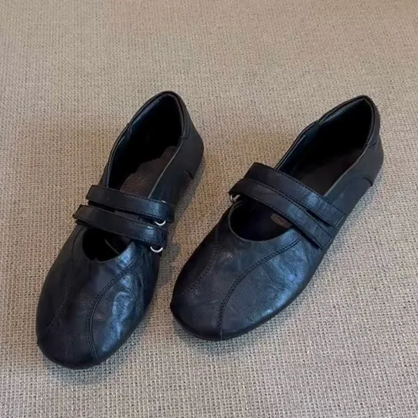 High Quality Women's Shoes Luxury Leather Comfortable Flats Designer Ballet Dance Shoes for Women Single Shoes Zapatos De Mujer
High Quality Women's Shoes Luxury Leather Comfortable Flats Designer Ballet Dance Shoes for Women Single Shoes Zapatos De Mujer