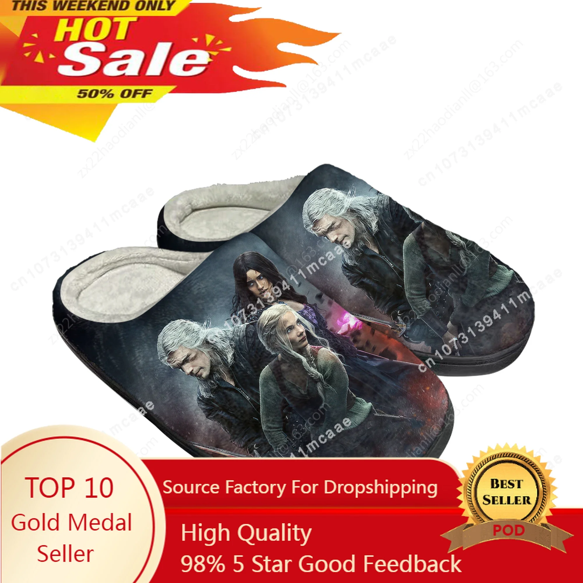 The-Witcher Home Cotton Slippers Mens Womens Symbol Wolf Plush Bedroom Casual Keep Warm Shoes Thermal Indoor Slipper Custom Shoe
The-Witcher Home Cotton Slippers Mens Womens Symbol Wolf Plush Bedroom Casual Keep Warm Shoes Thermal Indoor Slipper Custom Shoe