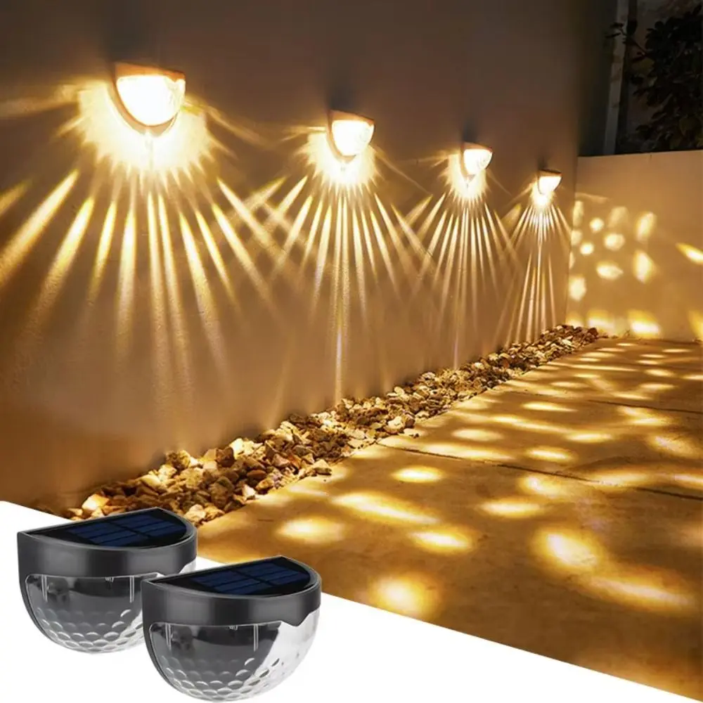 2pcs 6LED Solar Lights Solar Powered IP65 Waterproof Staircase Lights Multicolored Semi-circular Garden Light Outdoor
2pcs 6LED Solar Lights Solar Powered IP65 Waterproof Staircase Lights Multicolored Semi-circular Garden Light Outdoor