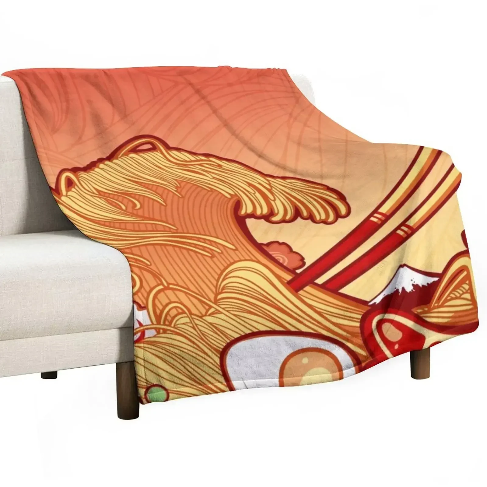 The Great Ramen Wave Throw Blanket Stain Resistant Cozy Warm Blanket
The Great Ramen Wave Throw Blanket Stain Resistant Cozy Warm Blanket