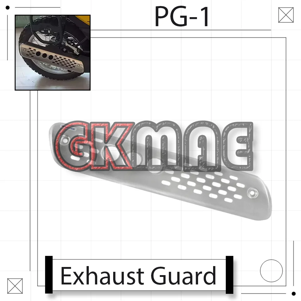 For Yamaha PG-1 PG1 2023-2026 Motorcycle Modification Exhaust Guard Exhaust Heat Shield Protective Cover
For Yamaha PG-1 PG1 2023-2026 Motorcycle Modification Exhaust Guard Exhaust Heat Shield Protective Cover