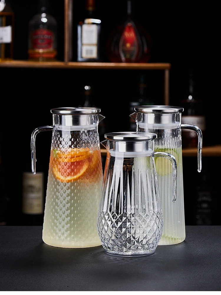 Large Capaci Acrylic Plastic Cold Water Pot for Commercial Use Tea Pot Heat Resistant Lemon Squeezer Bar ential
Large Capaci Acrylic Plastic Cold Water Pot for Commercial Use Tea Pot Heat Resistant Lemon Squeezer Bar ential