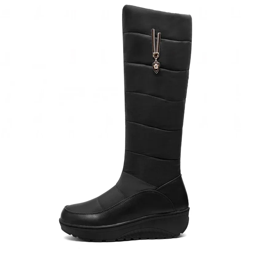 2024NewWaterproof Down Cloth Space Cotton Snow Boots Plush Lining Heightening Thick Bottom Winter Warm Shoes Down Boots
2024NewWaterproof Down Cloth Space Cotton Snow Boots Plush Lining Heightening Thick Bottom Winter Warm Shoes Down Boots