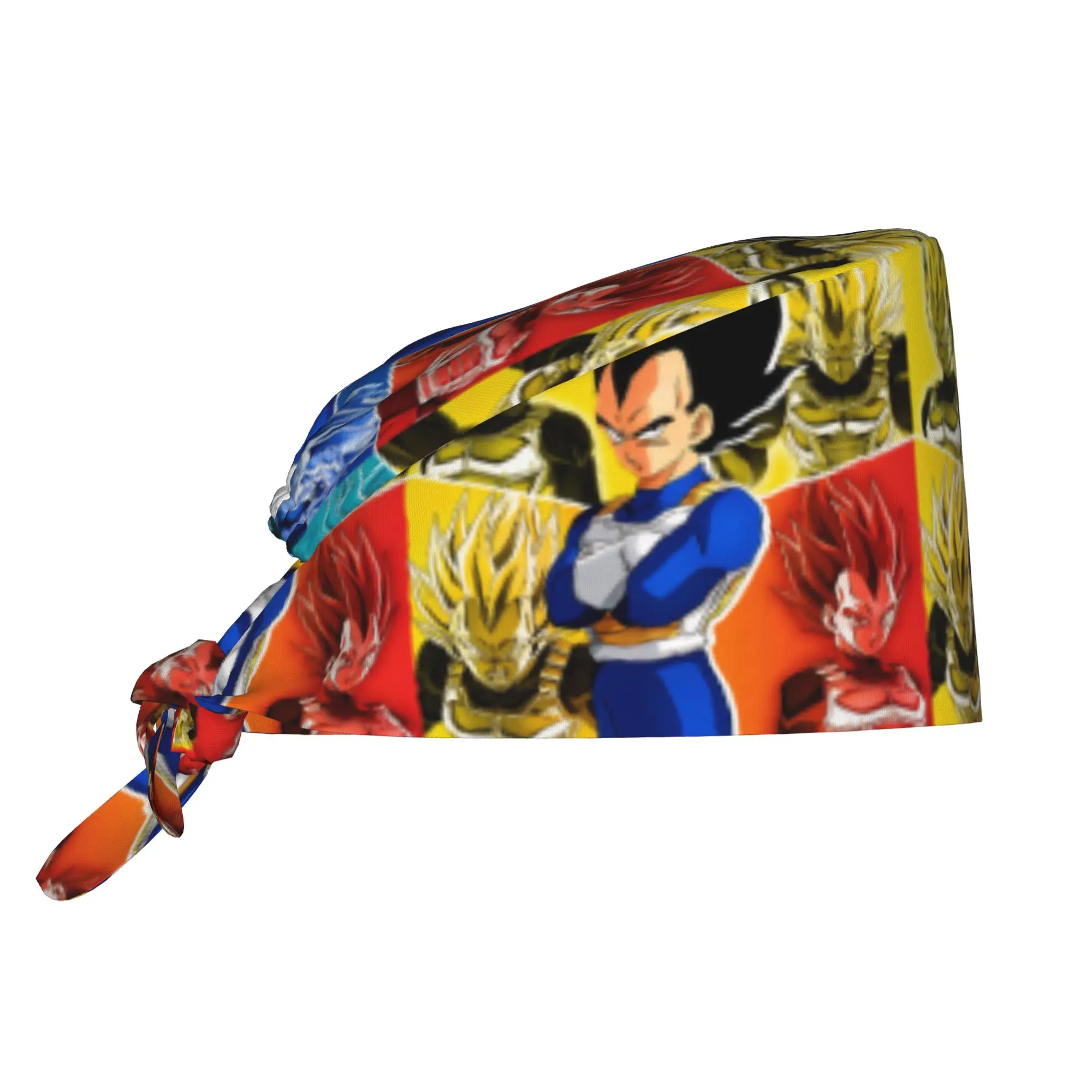Custom Adjustable DBZ Vegeta Japan Anime Working Hat Men Women Surgical Hat Scrub Nursing Doctor Surgeon Cap for Dentist
Custom Adjustable DBZ Vegeta Japan Anime Working Hat Men Women Surgical Hat Scrub Nursing Doctor Surgeon Cap for Dentist