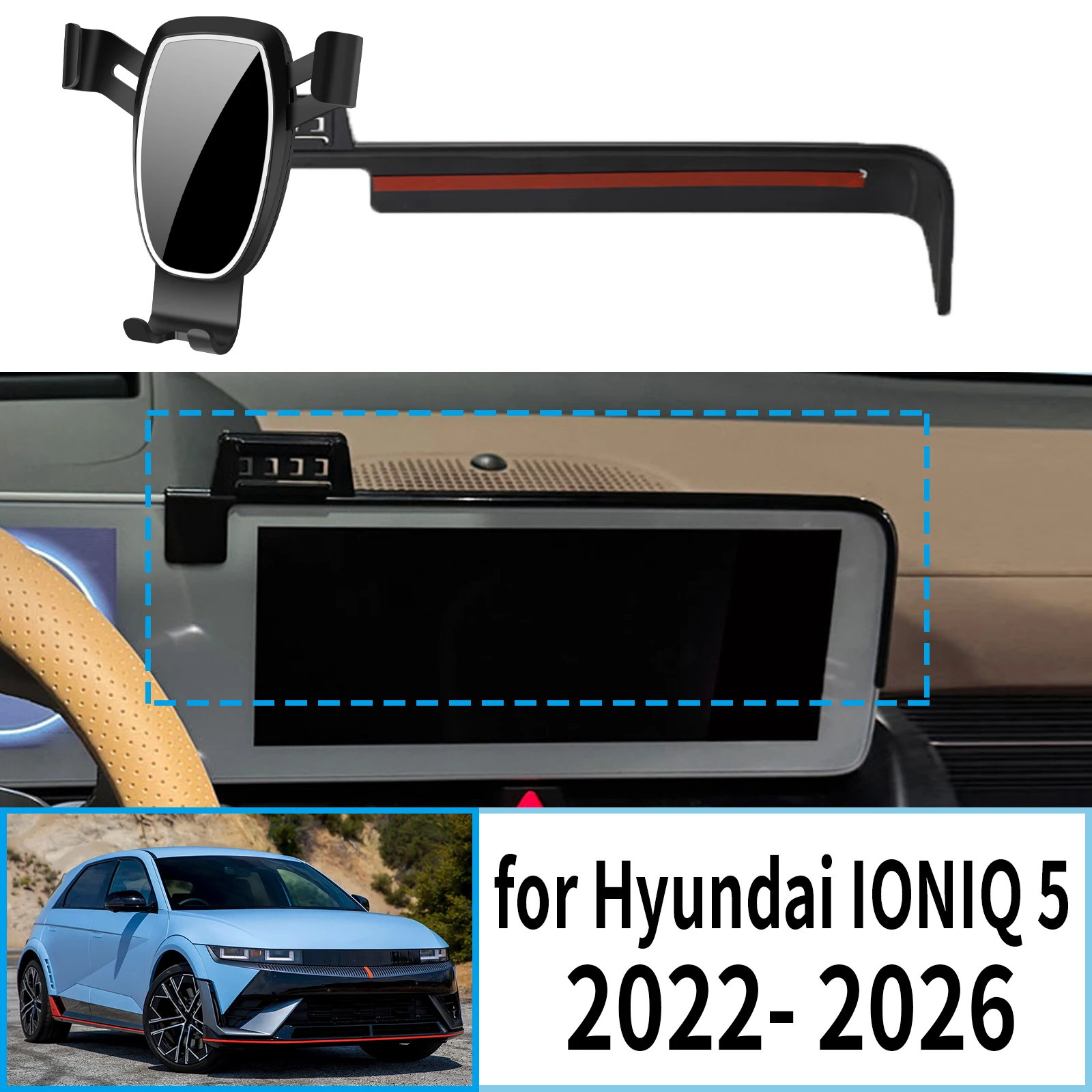 for Hyundai IONIQ 5 2022 2023-2026 N-line Navigation Bracke Screen Base Phone Holder Mount Car accessoires
for Hyundai IONIQ 5 2022 2023-2026 N-line Navigation Bracke Screen Base Phone Holder Mount Car accessoires