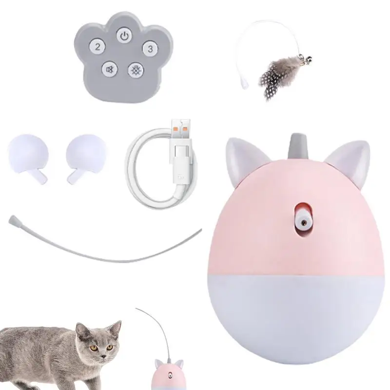 Automatic Interactive Cat Toy Rechargeable Cat Interactive Toy Smart Rotating Cat Toys For Bored Indoor Cats Automatic
Automatic Interactive Cat Toy Rechargeable Cat Interactive Toy Smart Rotating Cat Toys For Bored Indoor Cats Automatic
