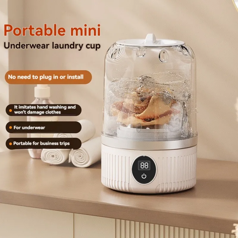 【FAST-SALE】USB Powered For Mini Portable Washing Machine For Undergarments-For Personal Hygiene
【FAST-SALE】USB Powered For Mini Portable Washing Machine For Undergarments-For Personal Hygiene