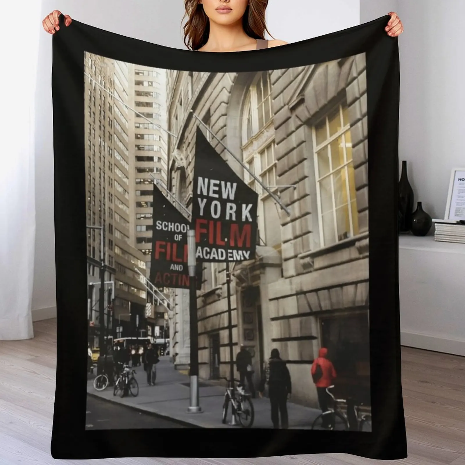 New York Film Academy Poster Throw Blanket Shaggy Furry Soft Blanket for Bedroom Living Room
New York Film Academy Poster Throw Blanket Shaggy Furry Soft Blanket for Bedroom Living Room