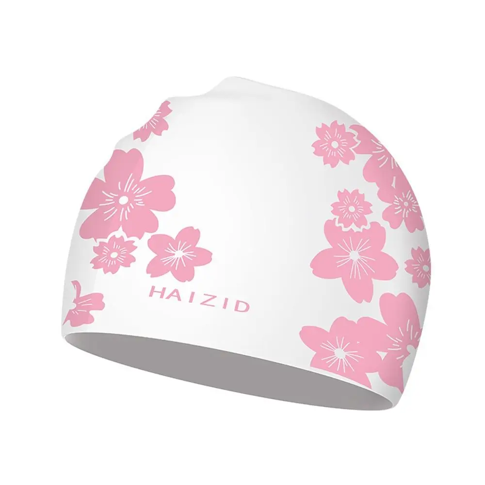 Water Sports Flower Print Swimming Caps Comfortable Waterproof Swimming Hats Lightweight Elestic Silicone Swimm Cap Women Female
Water Sports Flower Print Swimming Caps Comfortable Waterproof Swimming Hats Lightweight Elestic Silicone Swimm Cap Women Female