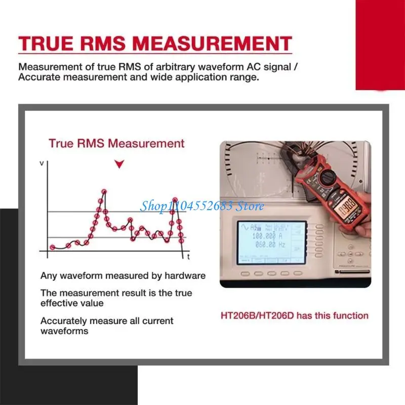 Y6GD 1 Set HT206D Multipurpose Clamp Multimeter for Accurate Electrical Measurements
Y6GD 1 Set HT206D Multipurpose Clamp Multimeter for Accurate Electrical Measurements