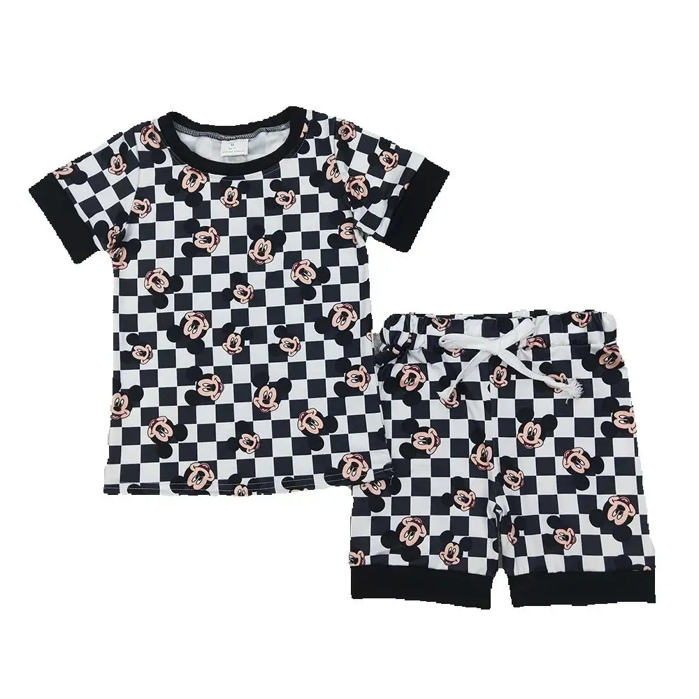4.7 GSSO2233 Boys Plaid Short Sleeve Shorts Set Premium Quality Black White Checkered Outfit for Kids
4.7 GSSO2233 Boys Plaid Short Sleeve Shorts Set Premium Quality Black White Checkered Outfit for Kids