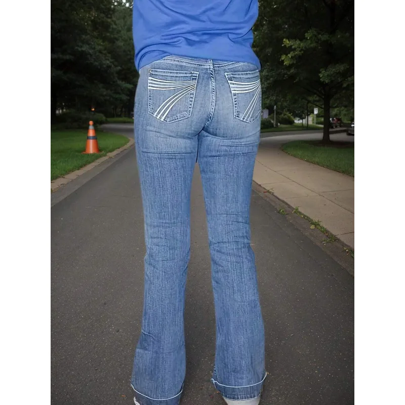 Women's Flared Jeans D 65459 Micro Flare Denim Long Pants Unisex Comfortable Fit Spring Season Drawstring Closure Neutral Aud...
Women's Flared Jeans D 65459 Micro Flare Denim Long Pants Unisex Comfortable Fit Spring Season Drawstring Closure Neutral Aud...