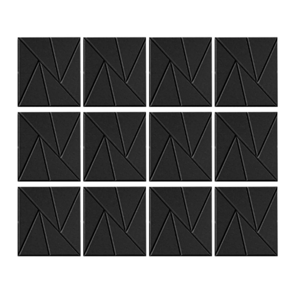 AZZ-12 Pack Самоклеящиеся акустические панели 11,8 x 11,8 дюйма Звукоизоляционные пенопластовые панели (черные)
AZZ-12 Pack Самоклеящиеся акустические панели 11,8 x 11,8 дюйма Звукоизоляционные пенопластовые панели (черные)