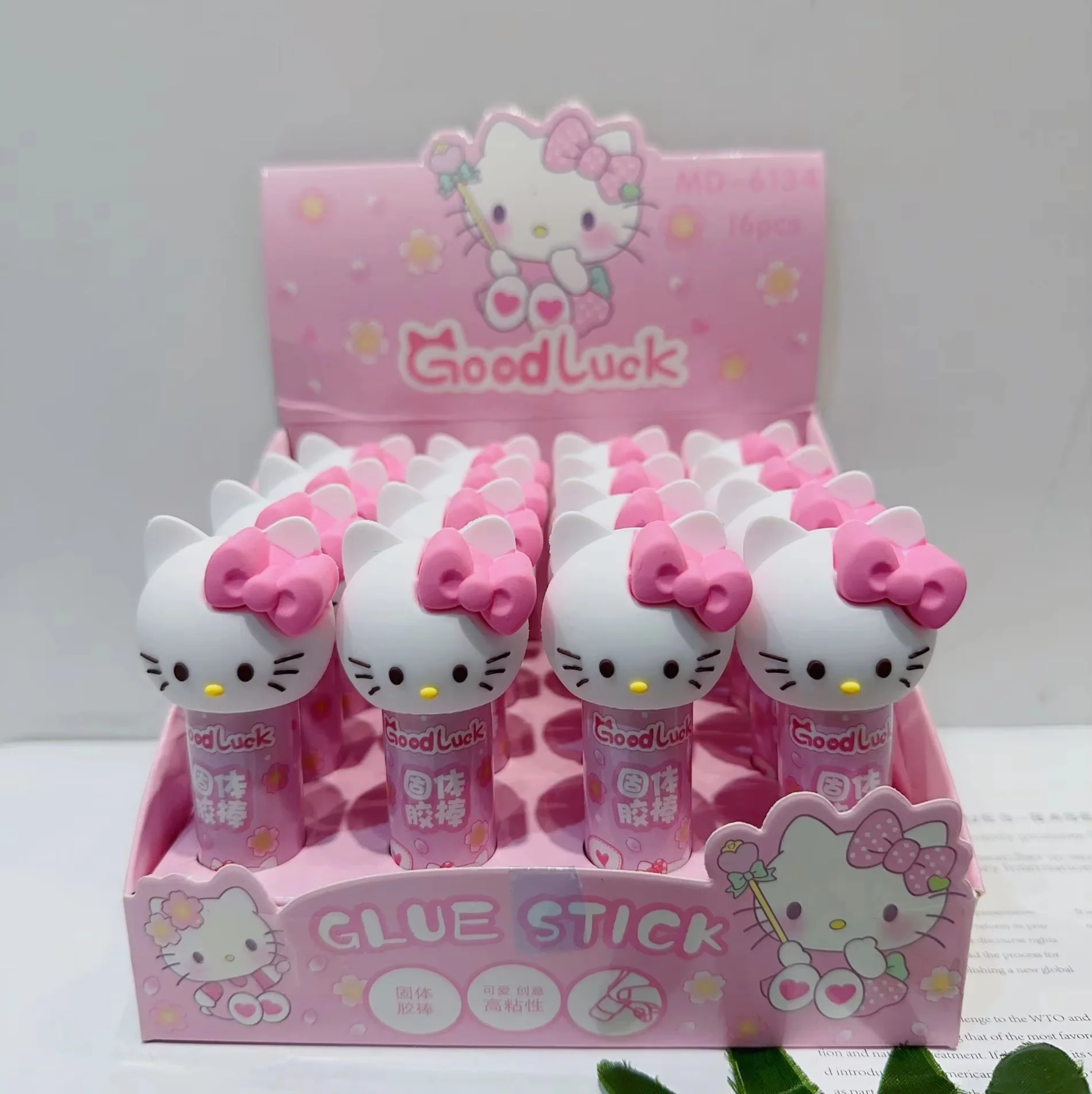 16pcs New Cartoon Sanrio Solid Glue Stick Cute And Creative Kuromi Solid Glue Stick Wholesale Of Student Supplies
16pcs New Cartoon Sanrio Solid Glue Stick Cute And Creative Kuromi Solid Glue Stick Wholesale Of Student Supplies