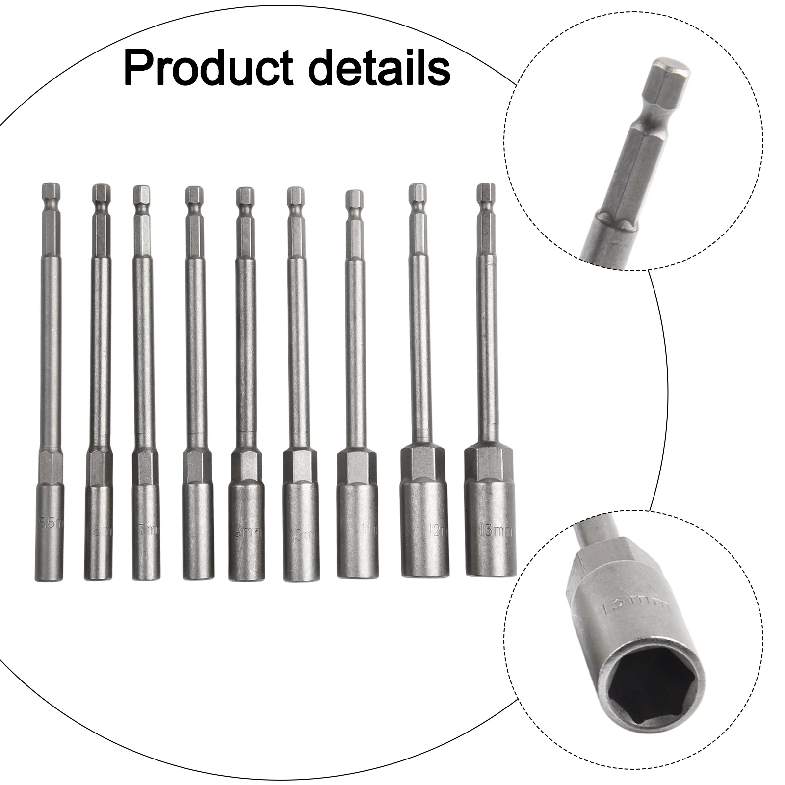 Diverse Application Hexagon Sleeve Set Features Fifteen Pieces Each Measuring One Hundred Fifty Millimeters Long
Diverse Application Hexagon Sleeve Set Features Fifteen Pieces Each Measuring One Hundred Fifty Millimeters Long