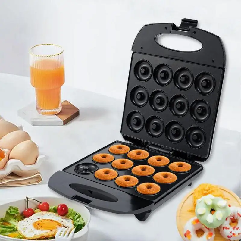 Donut Machine Electric Donut Maker Machine 12 Holes Baking Tool Bagel Cake Baker Tray Non-Stick Multifunctional For Pies
Donut Machine Electric Donut Maker Machine 12 Holes Baking Tool Bagel Cake Baker Tray Non-Stick Multifunctional For Pies