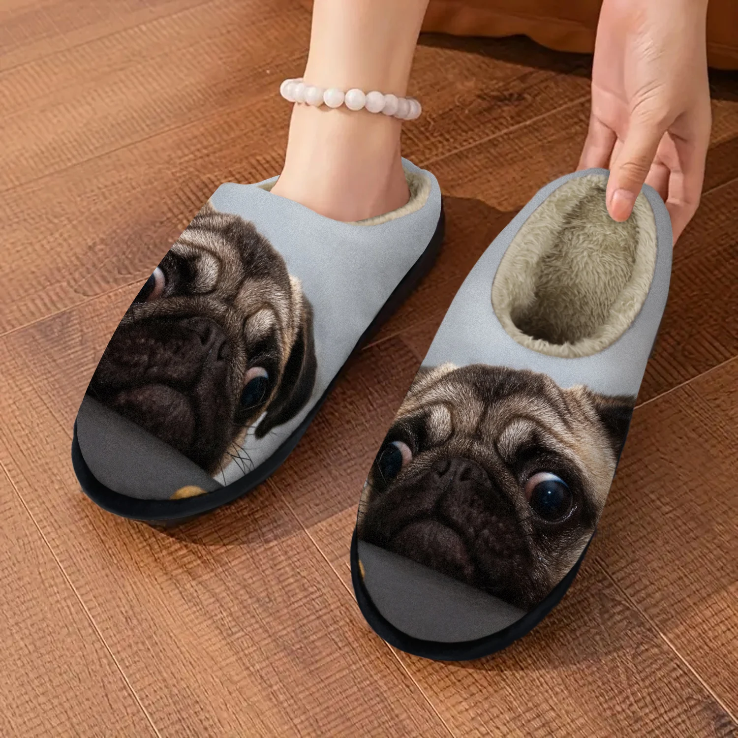 Pekingese Gifts For Dog Lover, Indoor/Outdoor Slippers, Soft Memory Foam House slippers, Comfy Fuzzy House Shoes,Rubber Non-Slip
Pekingese Gifts For Dog Lover, Indoor/Outdoor Slippers, Soft Memory Foam House slippers, Comfy Fuzzy House Shoes,Rubber Non-Slip