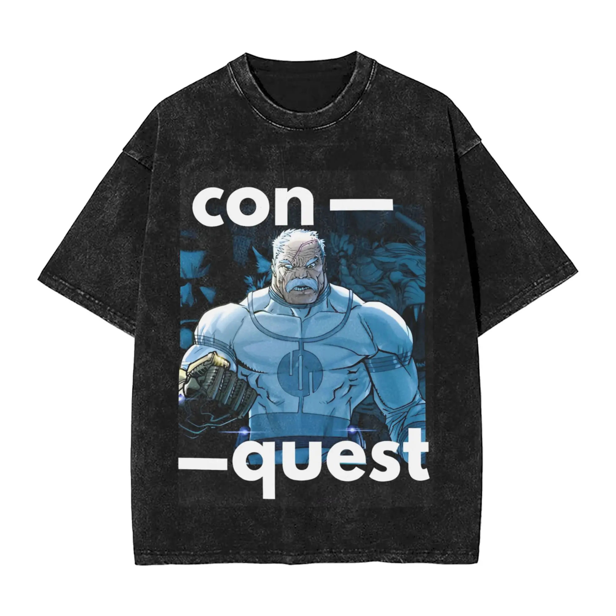 conquer invincible amazing hero Washed T Shirts Streetwear Hip Hop Vintage T-Shirts Tees Tops for Men Women Cotton Harajuku
conquer invincible amazing hero Washed T Shirts Streetwear Hip Hop Vintage T-Shirts Tees Tops for Men Women Cotton Harajuku
