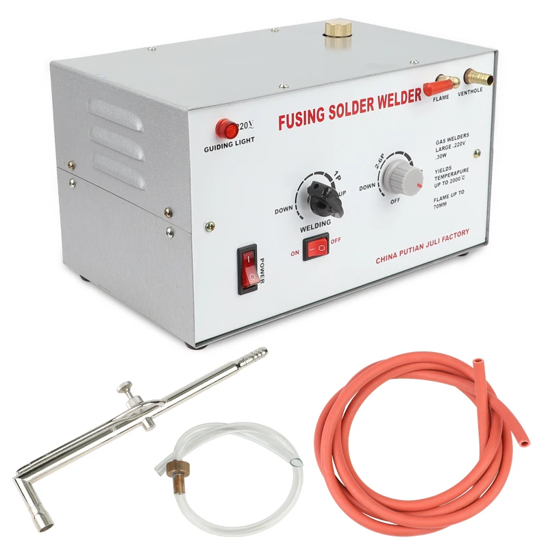 JX5-8 Multi-Function Welding Machine Gold Silver Jewelry Welder Temperature up to 2000 For Gold/Silver/Copper Melting
JX5-8 Multi-Function Welding Machine Gold Silver Jewelry Welder Temperature up to 2000 For Gold/Silver/Copper Melting