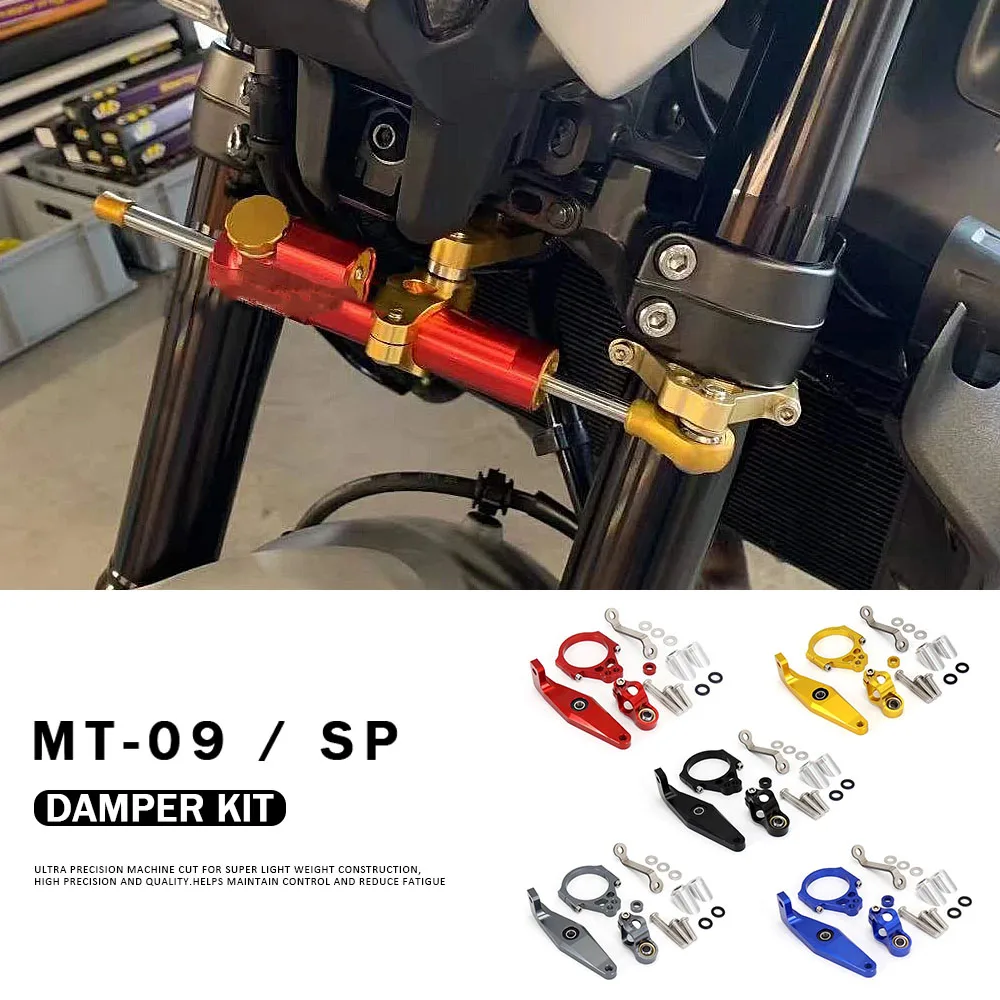 MT09 MT 09 SP 2021- Steering Damper Motorcycle Stabilizer Steering Damper Mounting Bracket Support Kit For YAMAHA MT-09 MT-09 SP
MT09 MT 09 SP 2021- Steering Damper Motorcycle Stabilizer Steering Damper Mounting Bracket Support Kit For YAMAHA MT-09 MT-09 SP