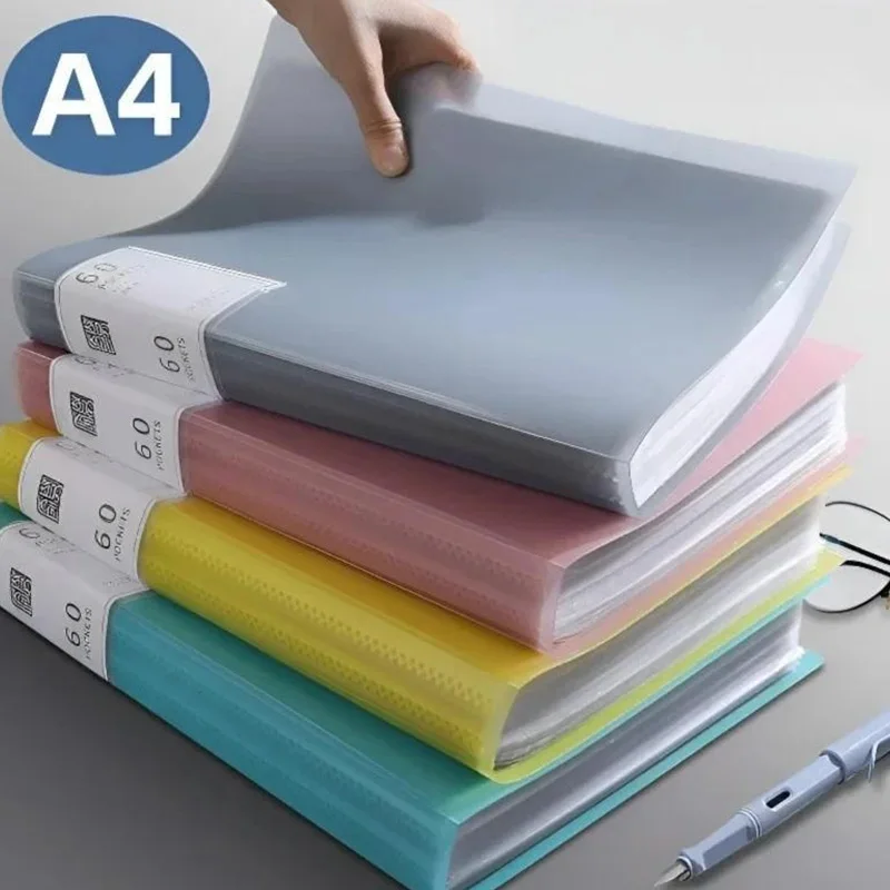 60 Page A4 Storage Folder Clear Inner Pages File Case A4 Plastic File Organization for School & Office WJJ05
60 Page A4 Storage Folder Clear Inner Pages File Case A4 Plastic File Organization for School & Office WJJ05