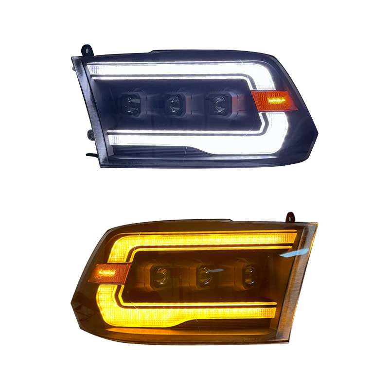 For Dodge RAM 1500 Plug And Play Front Lamp 2009-2018 Upgrade LED Headlamp Turn Signals DRL Car Accessories Headlight
For Dodge RAM 1500 Plug And Play Front Lamp 2009-2018 Upgrade LED Headlamp Turn Signals DRL Car Accessories Headlight