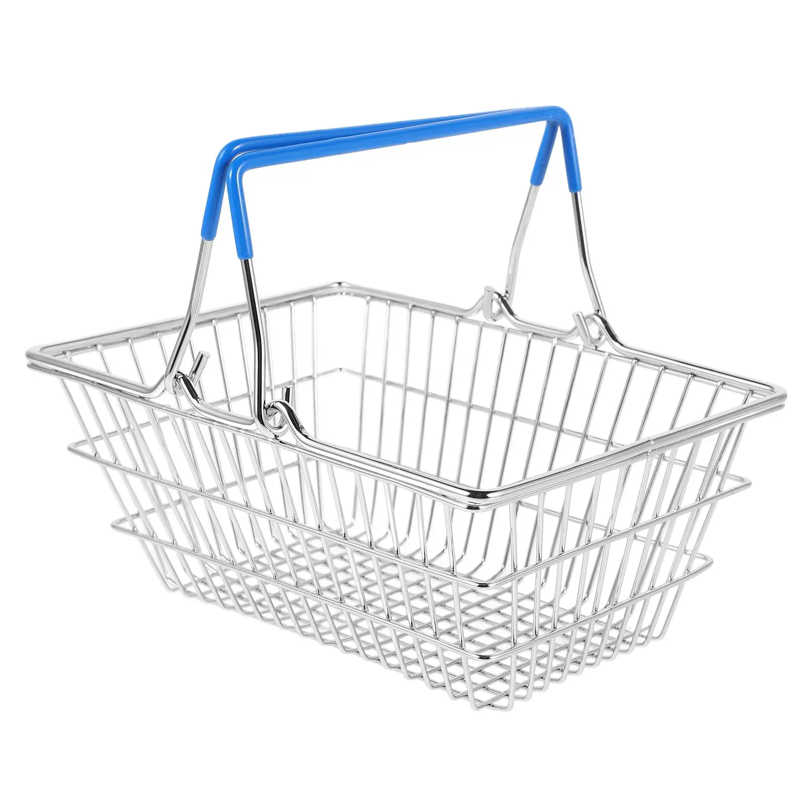 Mini Shopping Basket Kids Metal Cart Grocery Handles Toys Storage Baskets Small Sundries Desk Jewelry Makeup Stationery
Mini Shopping Basket Kids Metal Cart Grocery Handles Toys Storage Baskets Small Sundries Desk Jewelry Makeup Stationery