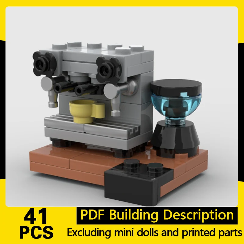 City Street View Model MOC Building Bricks Coffee Machine Modular Technology Gifts Holiday Assemble Children Toys Suit
City Street View Model MOC Building Bricks Coffee Machine Modular Technology Gifts Holiday Assemble Children Toys Suit