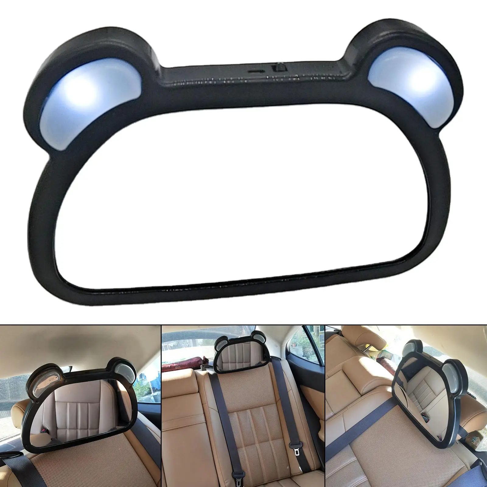 Baby Car Mirror Universal Rearview Shatterproof Glass with Remote Control Rear Facing Seat for Car Accessories