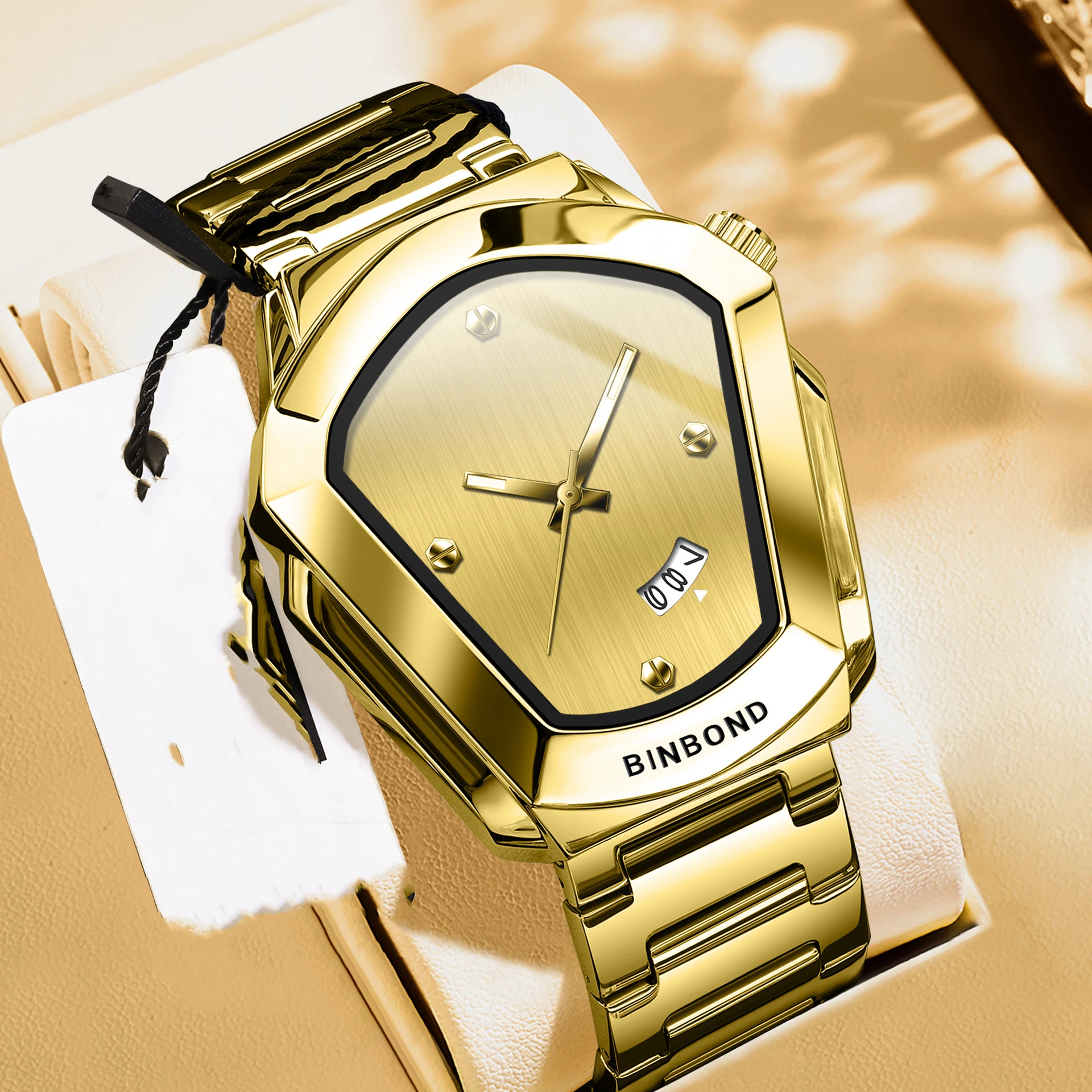 Men's Diamond Alloy Quartz Watch Popular Electronic Commerce Square Face Timepiece for Men
Men's Diamond Alloy Quartz Watch Popular Electronic Commerce Square Face Timepiece for Men