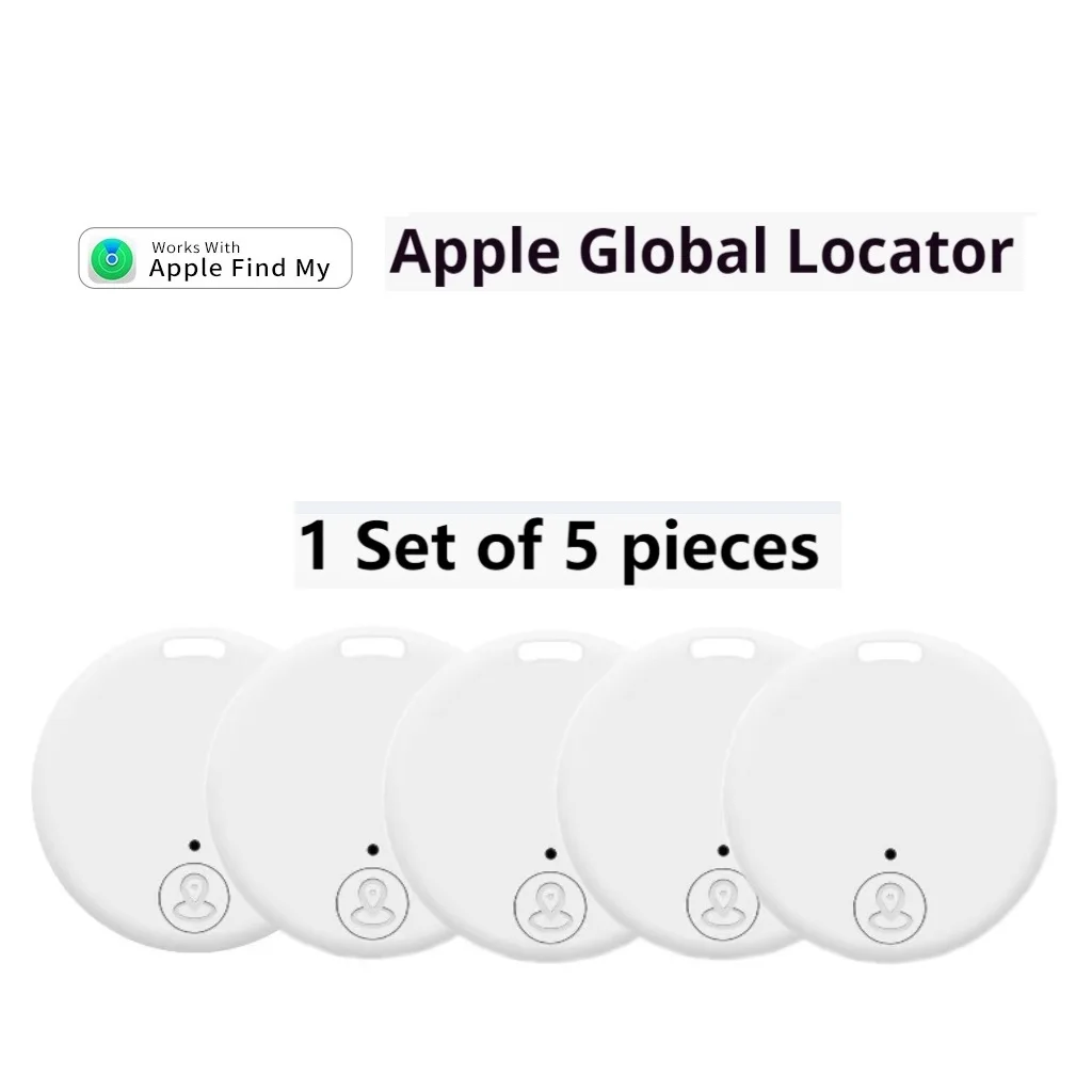 1 set of 5pcs white Anti-Lost Device Pet Childs Bicycle Smart Locator Global Positioning works with apple find my mini tracker
1 set of 5pcs white Anti-Lost Device Pet Childs Bicycle Smart Locator Global Positioning works with apple find my mini tracker