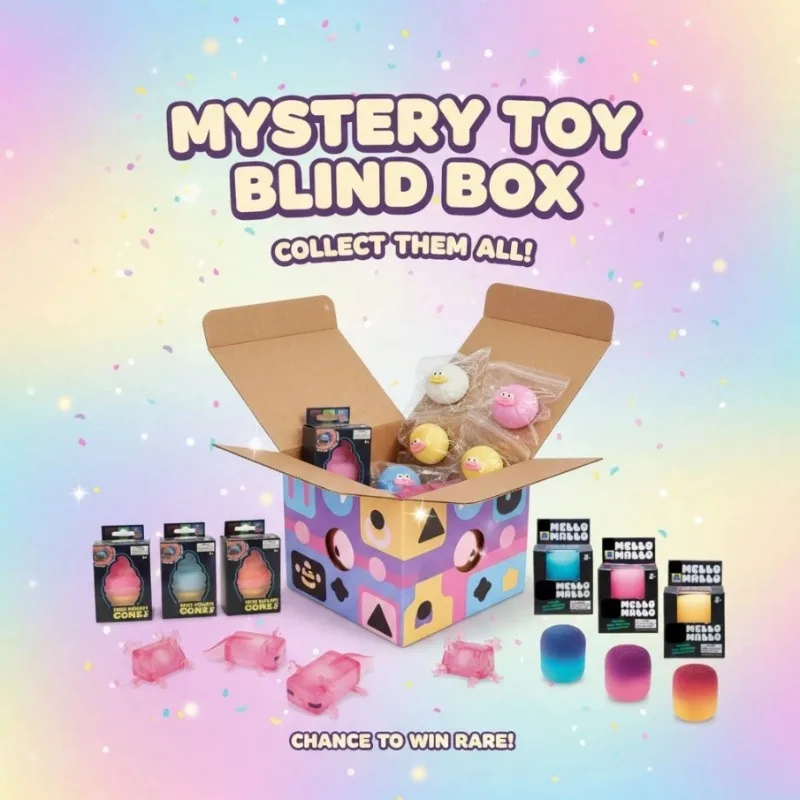 Triple Draw Cute & Fun Squishy Surprise Box, 3 Random Picks Included, Mystery Collectible Toys Inside
Triple Draw Cute & Fun Squishy Surprise Box, 3 Random Picks Included, Mystery Collectible Toys Inside