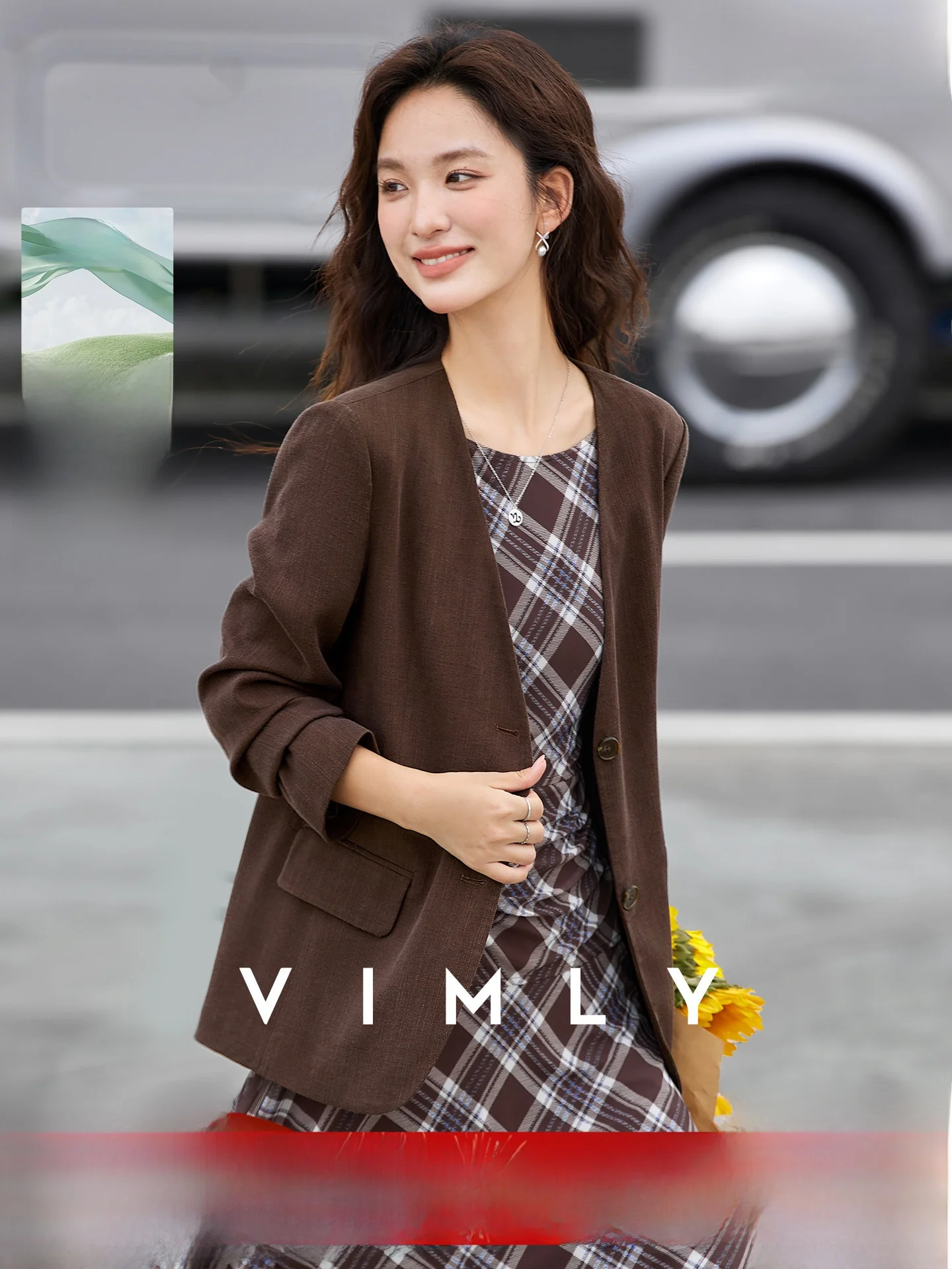 Lcelly Women's Long Sve V-Ne Brown Jaet Casual Sle Comfortable Fit Autumn Season Faion Outerwear
Lcelly Women's Long Sve V-Ne Brown Jaet Casual Sle Comfortable Fit Autumn Season Faion Outerwear