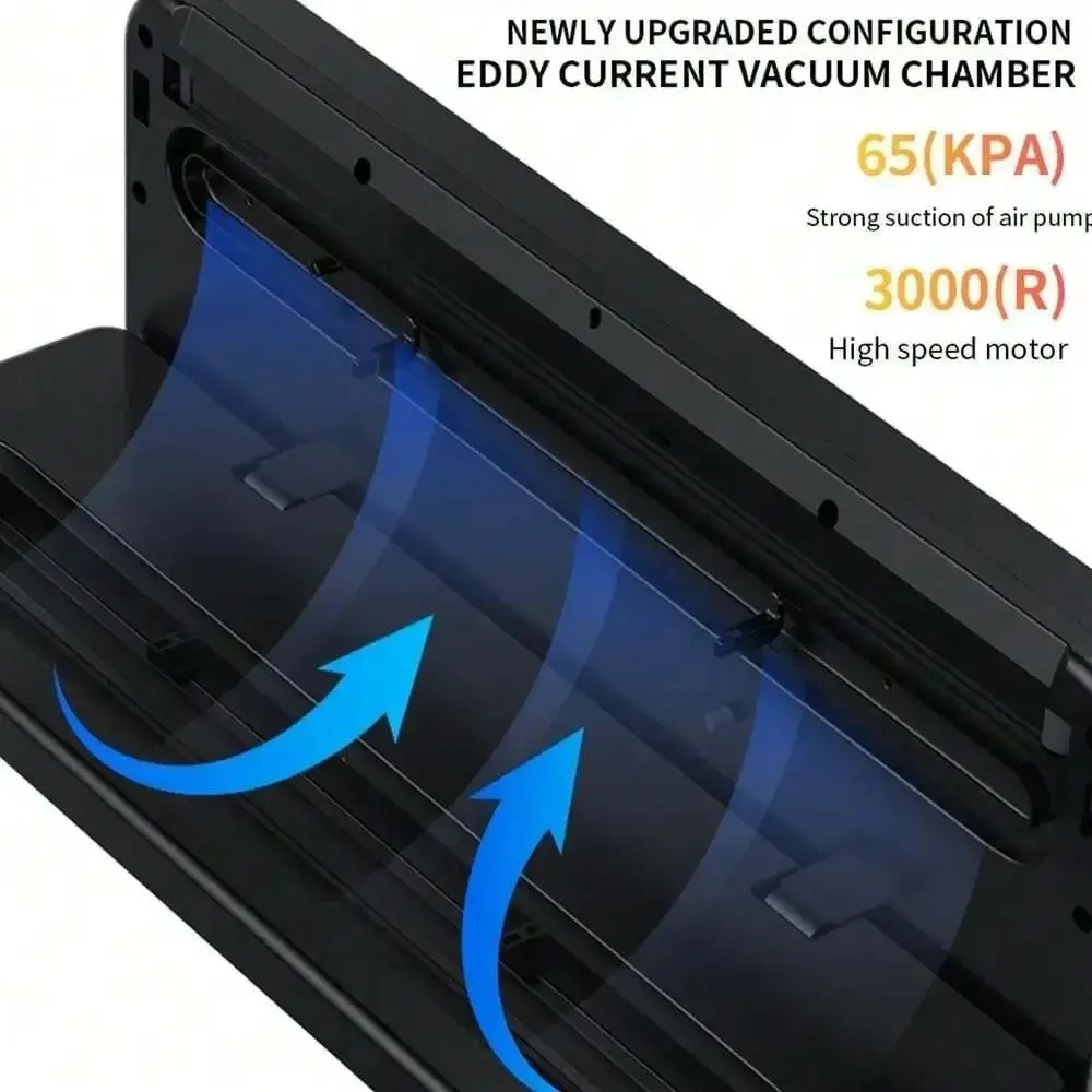 Touch Button Electric Vacuum Sealer Automatic Hand Control Kitchen Food Sealing Vacuum Packaging Machine Multiple Modes
Touch Button Electric Vacuum Sealer Automatic Hand Control Kitchen Food Sealing Vacuum Packaging Machine Multiple Modes