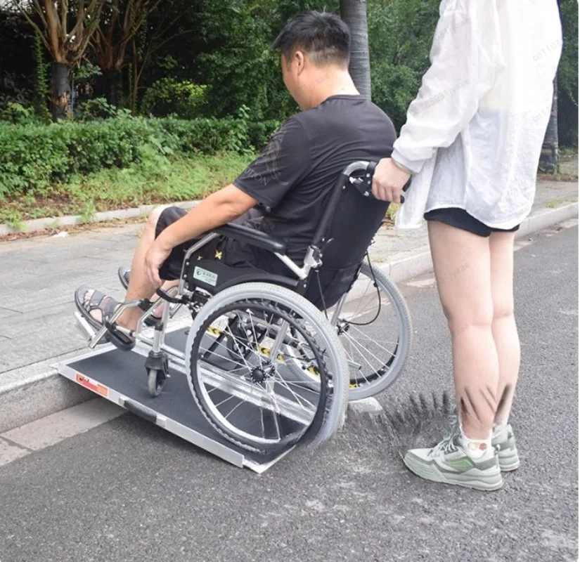 62CM WR-02FT Portable Aluminum Wheelchair Ramp, Non Slip Foldable Access Ramp for Stairs & Doorways, Mobility Scooter Ramp
62CM WR-02FT Portable Aluminum Wheelchair Ramp, Non Slip Foldable Access Ramp for Stairs & Doorways, Mobility Scooter Ramp