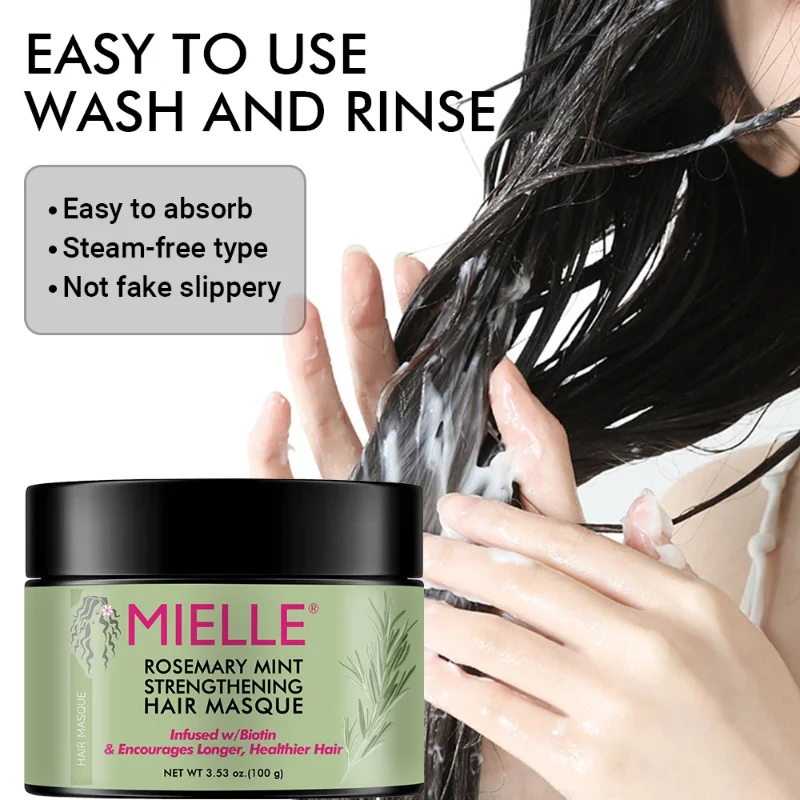 Rosemary Hair Mask Enhances Hair Quality, Nourishes Roots Treats Split Ends Repairs Hair Shine and Promotes Healthy Hair Care
Rosemary Hair Mask Enhances Hair Quality, Nourishes Roots Treats Split Ends Repairs Hair Shine and Promotes Healthy Hair Care