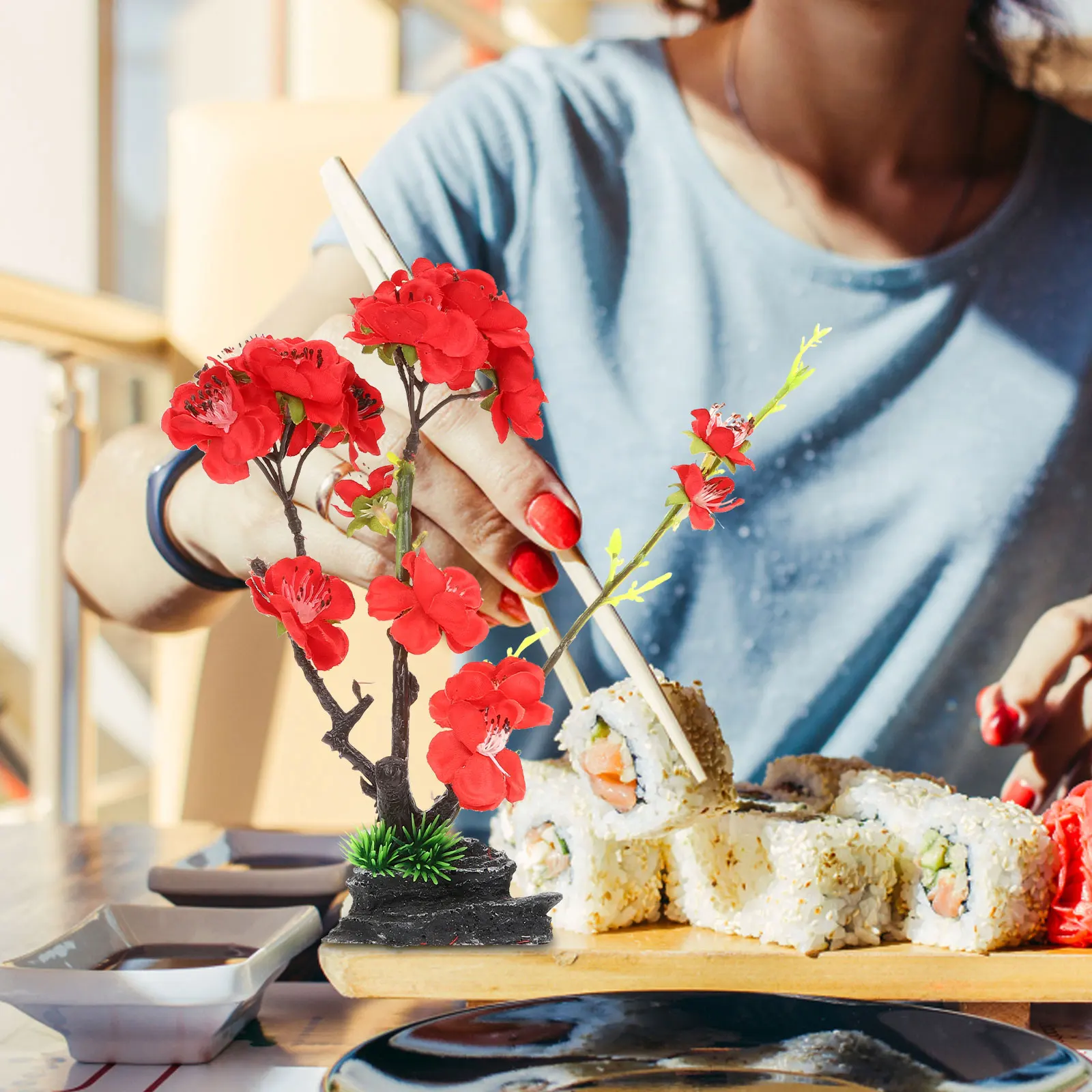 Artificial Flower Decoration Lifelike Ornament For Serving Plate Long Lasting Elegant Design Restaurant Use Food Decorative
Artificial Flower Decoration Lifelike Ornament For Serving Plate Long Lasting Elegant Design Restaurant Use Food Decorative