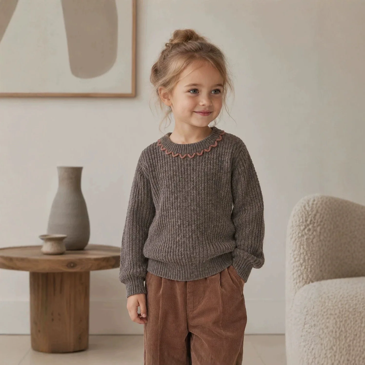 2026 New Girls Thick Children's Knitted Sweater Children's Clothing Baby
2026 New Girls Thick Children's Knitted Sweater Children's Clothing Baby
