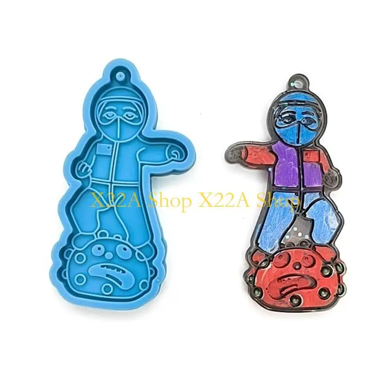 Unique Silicone Resin Molds for Jewelry Keychain, Epoxy Resin Casting Keychain Molds
Unique Silicone Resin Molds for Jewelry Keychain, Epoxy Resin Casting Keychain Molds