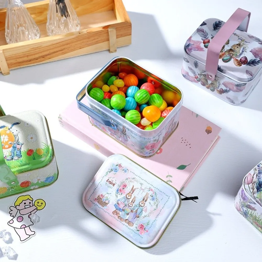 Handle Design Easter Egg Bunny Box Decorative Case Empty Box Iron Storage Box Tinplate Material Easter Theme Tinplate Box
Handle Design Easter Egg Bunny Box Decorative Case Empty Box Iron Storage Box Tinplate Material Easter Theme Tinplate Box