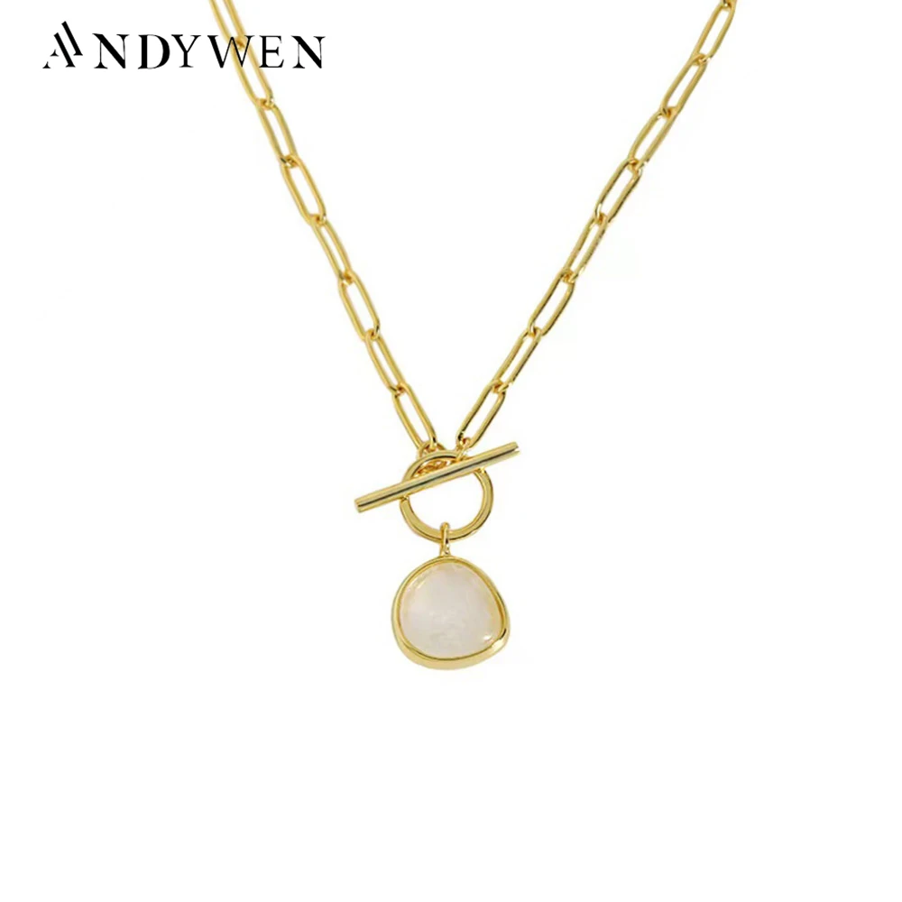 ANDYWEN 925 Sterling Silver Milk White Ctystal Triangle Zircon Pave Pendant Long Chain CZ Zircon Women Wedding Jewelry Gift
ANDYWEN 925 Sterling Silver Milk White Ctystal Triangle Zircon Pave Pendant Long Chain CZ Zircon Women Wedding Jewelry Gift