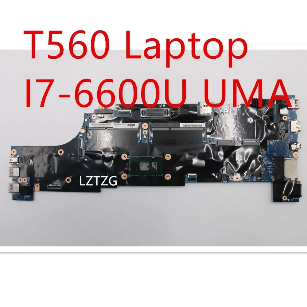 Motherboard For Lenovo ThinkPad T560 Laptop Mainboard CPU I7-6600U UMA FRU 01AY312
Motherboard For Lenovo ThinkPad T560 Laptop Mainboard CPU I7-6600U UMA FRU 01AY312