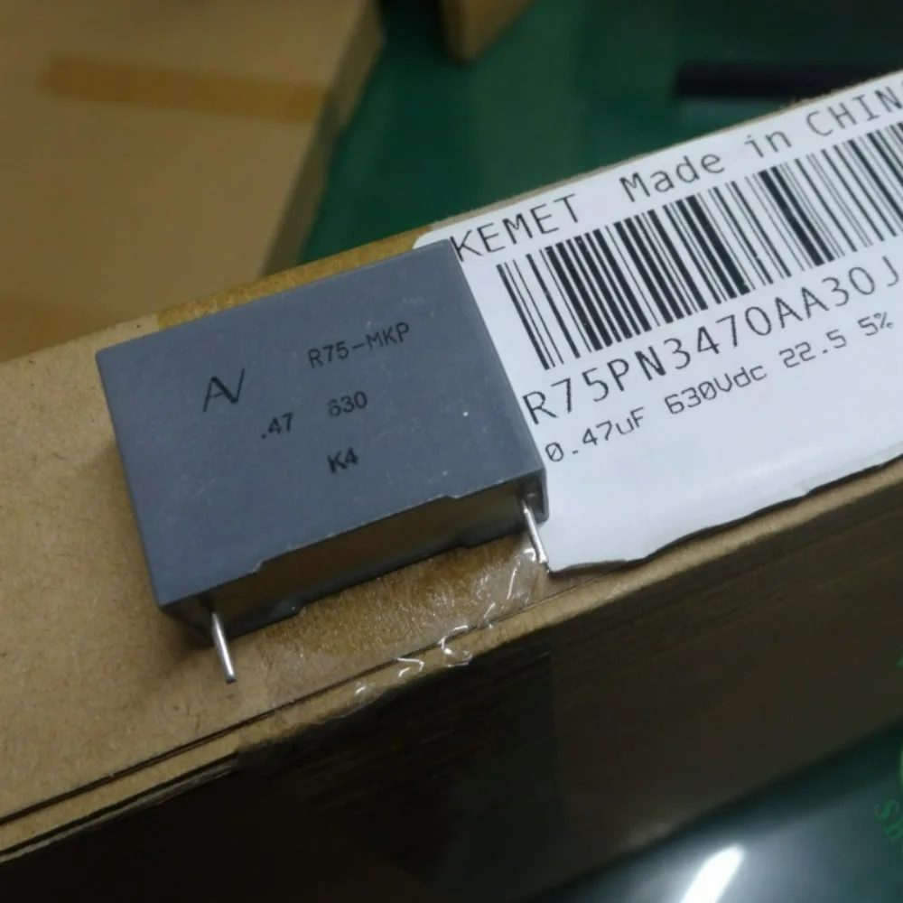 5pcs/lot AV R75 0.47uf 630V 470nf u47 474 Brand New 22mm Film Capacitor (Thickness: 11mm) R75PN3470AA30J
5pcs/lot AV R75 0.47uf 630V 470nf u47 474 Brand New 22mm Film Capacitor (Thickness: 11mm) R75PN3470AA30J