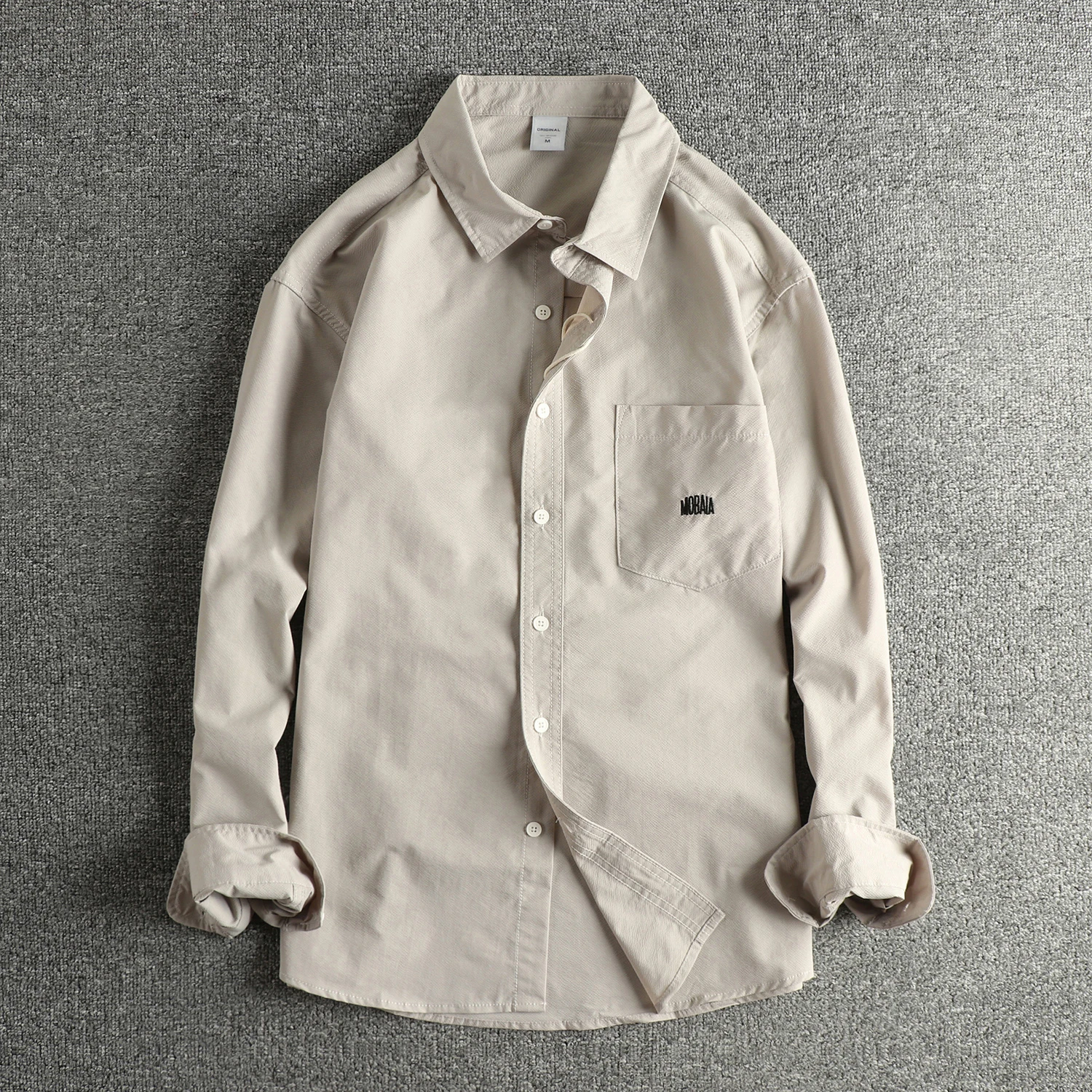 Japanese Style Long Sleeve Embroidered Shirt Loose Commute Men's Fashionable Simple Texture Fabric Outdoor Casual Shirt
Japanese Style Long Sleeve Embroidered Shirt Loose Commute Men's Fashionable Simple Texture Fabric Outdoor Casual Shirt