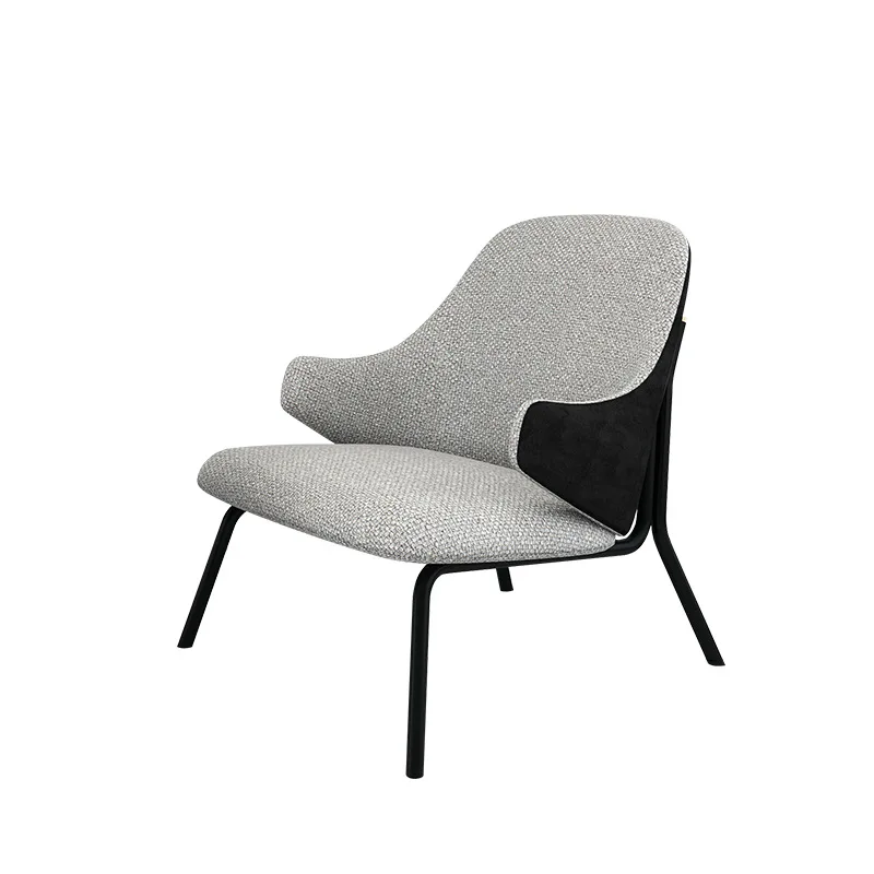 # Nordic Modern Simple Metal Frame Three Colors Fabric Household Living Room Lounge Chair
# Nordic Modern Simple Metal Frame Three Colors Fabric Household Living Room Lounge Chair
