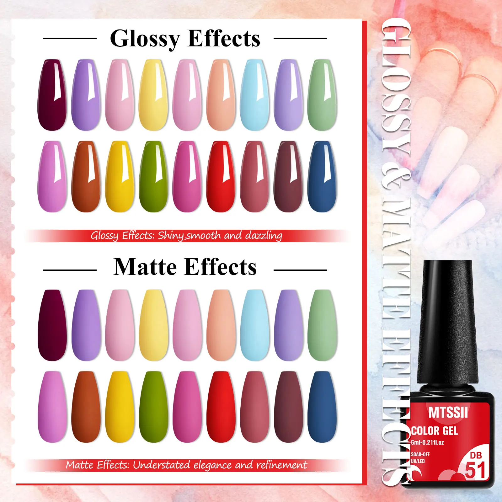 18/20PCS Mtssii Autumn Fall Gel Nail Polish Set Green Orange Blue Pink Color Soak Off UV LED Manicure Gel Art Varnish Kit
18/20PCS Mtssii Autumn Fall Gel Nail Polish Set Green Orange Blue Pink Color Soak Off UV LED Manicure Gel Art Varnish Kit